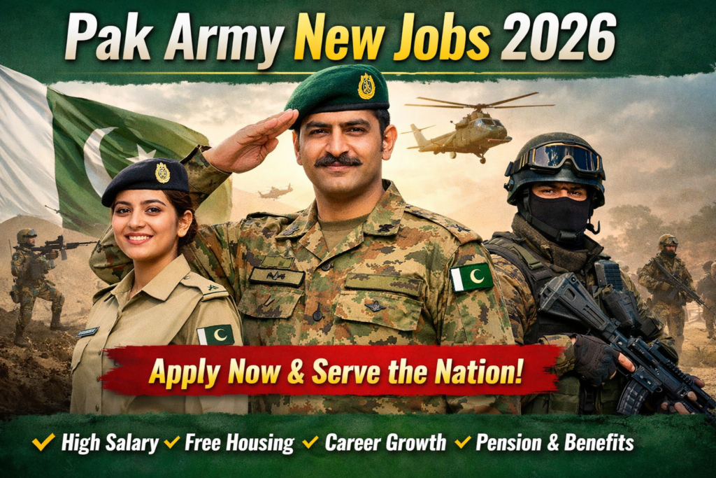 Pak Army New Jobs 2026
